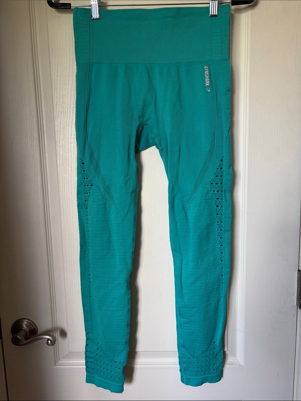 Gymshark Women’s Teal High-Waist Seamless Leggings